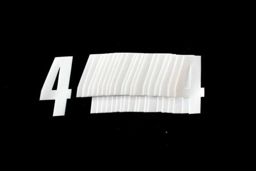4 WHITE 4.5inc 11cm PK/20