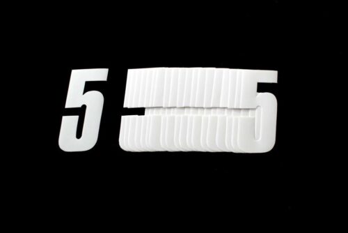 5 WHITE 4.5inc 11cm PK/20