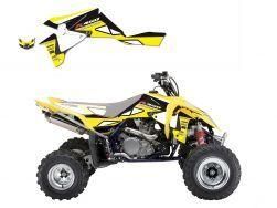 06-11 LTR450 DREAM 2 YELLOW, BLACKBIRD DECAL KIT 2Q09A/02