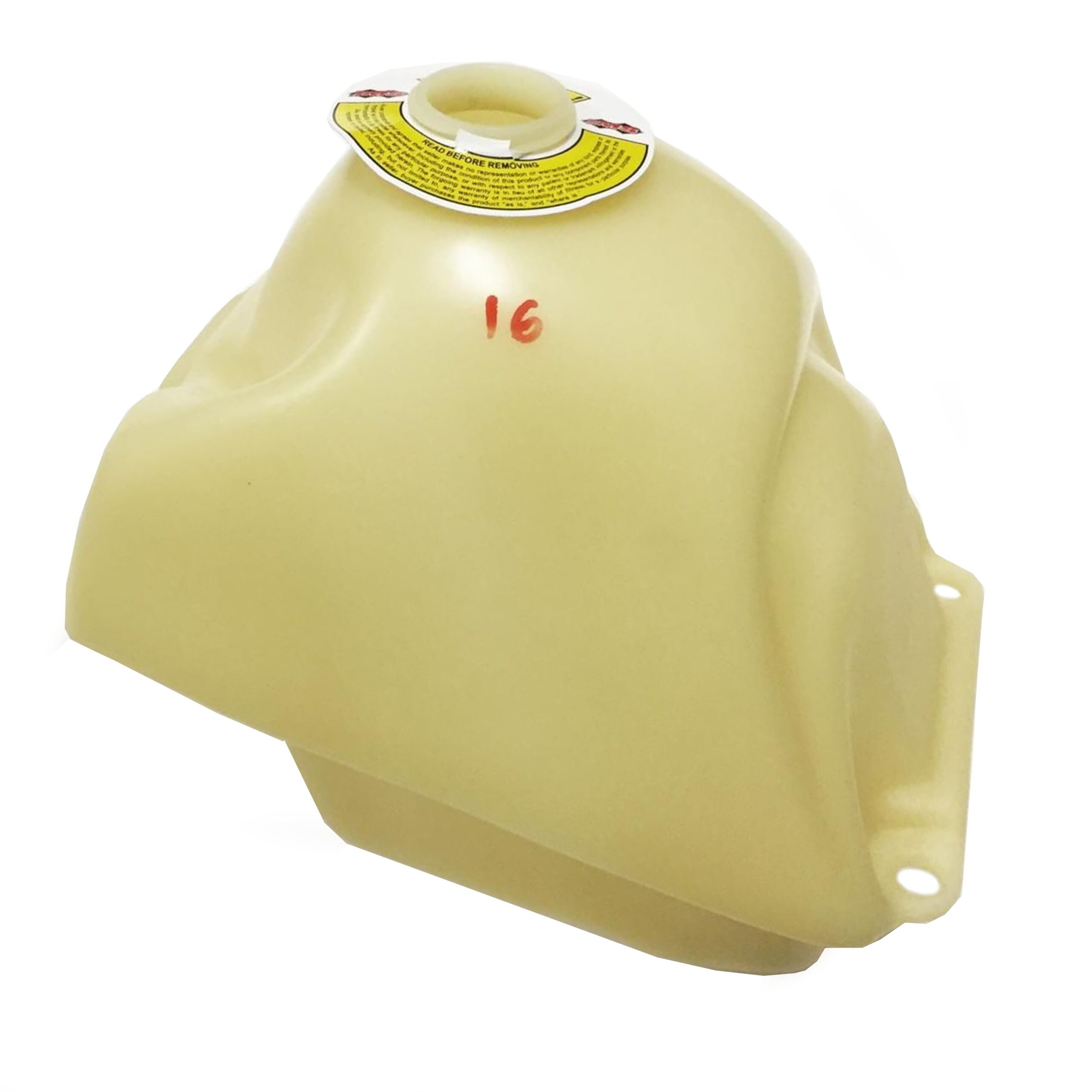 IMS Fuel Tank 4.0 gal Natural Screw Cap, Yamaha Blaster 1988-2006, 127313-N2 - Image 2