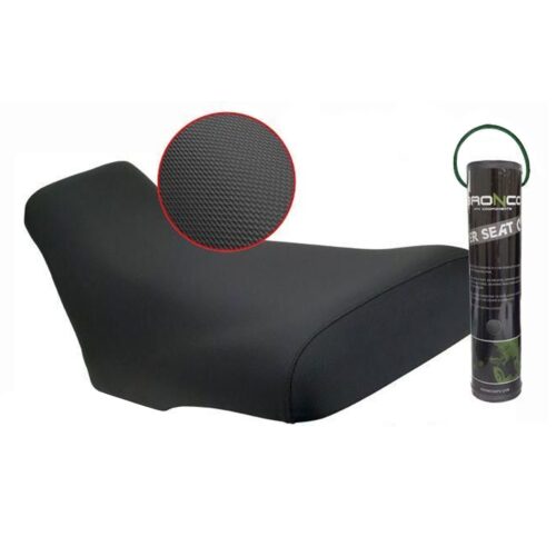 SEAT COVER KFX400 LTZ400 BLK, BRONCO GRIPPER AT-04630, 87-421