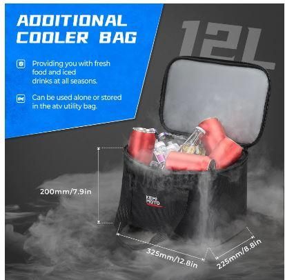 ATV CARGO STORAGE BAG, (SET OF 2) FRONT or REAR MOUNT - Image 4