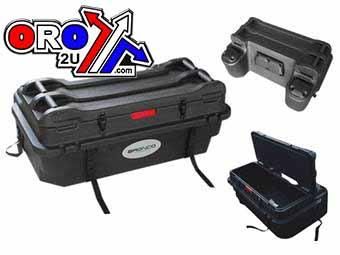 ATV 120L REAR CARGO BOX WITH BACKREST PAD â UNIVERSAL FITMENT
