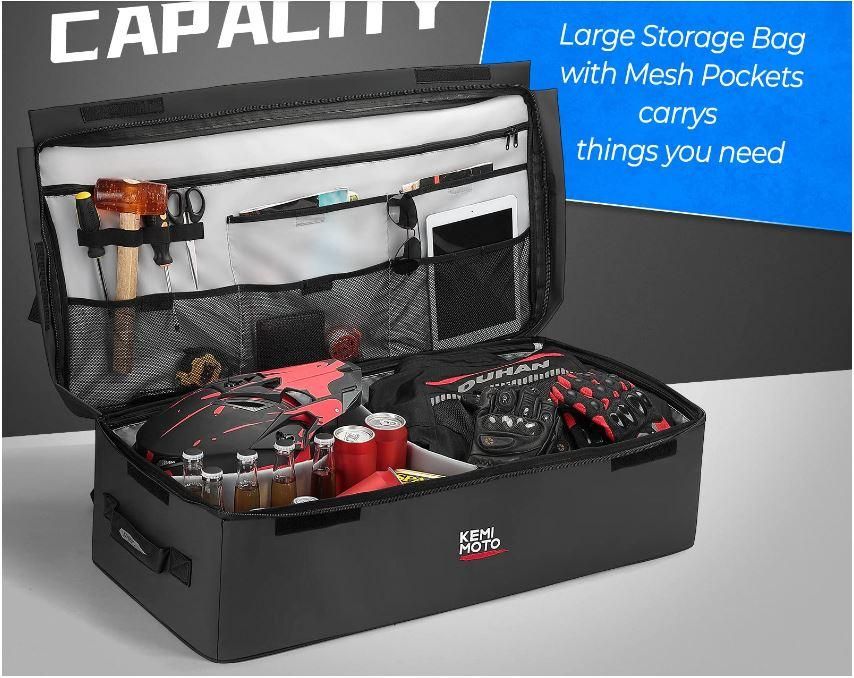 ATV CARGO STORAGE BAG, (SET OF 2) FRONT or REAR MOUNT - Image 5