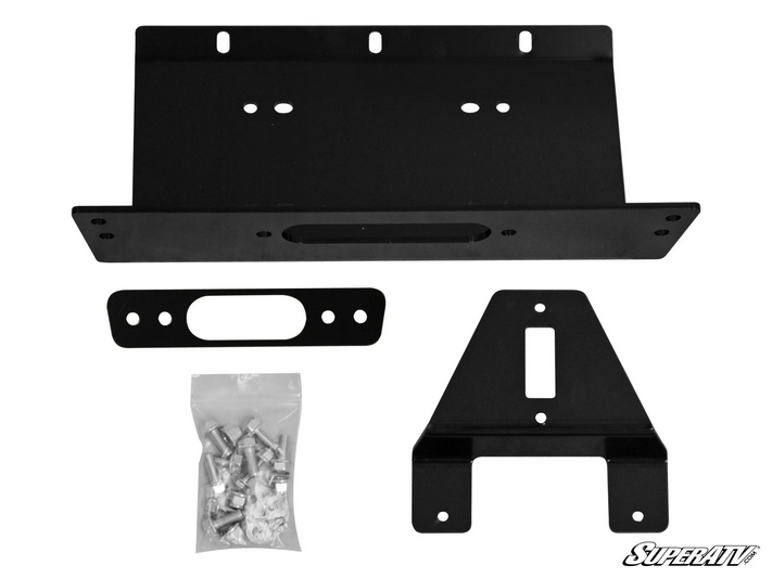 POLARIS RANGER XP WINCH MOUNT PLATE, SUPERATV WM-P-RAN-09XP-00 - Image 2