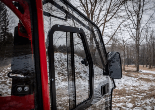 POLARIS GENERAL CAB ENCLOSURE DOORS CLEAR, SUPER ATV DOOR-P-GEN-001-72