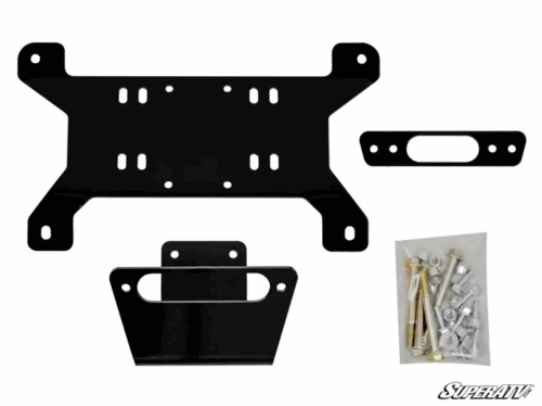 CANAM MAVERICK WINCH MOUNT PLATE, SUPERATV WM-CA-MAV-00
