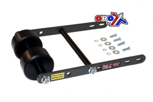 WHEELIE BAR 2 ROLLER TAG-Z GREY, ATV QUAD WHEELIE SAVER / CATCH, 3.4KG Size 34x22x7cm