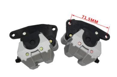BRAKE CALIPER FRONT SET 2003 - 2007 SUZUKI LTA 400 500 59100-38F30-999 59300-38F30-999 BLACK BRACKET - Image 2