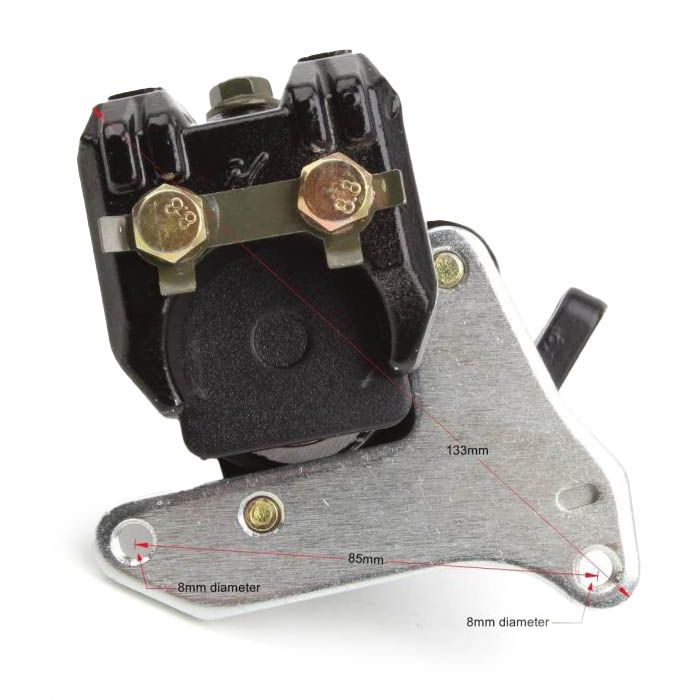 BRAKE CALIPERS REAR TRX400EX 99-04, 43250-HN1-006 - Image 2