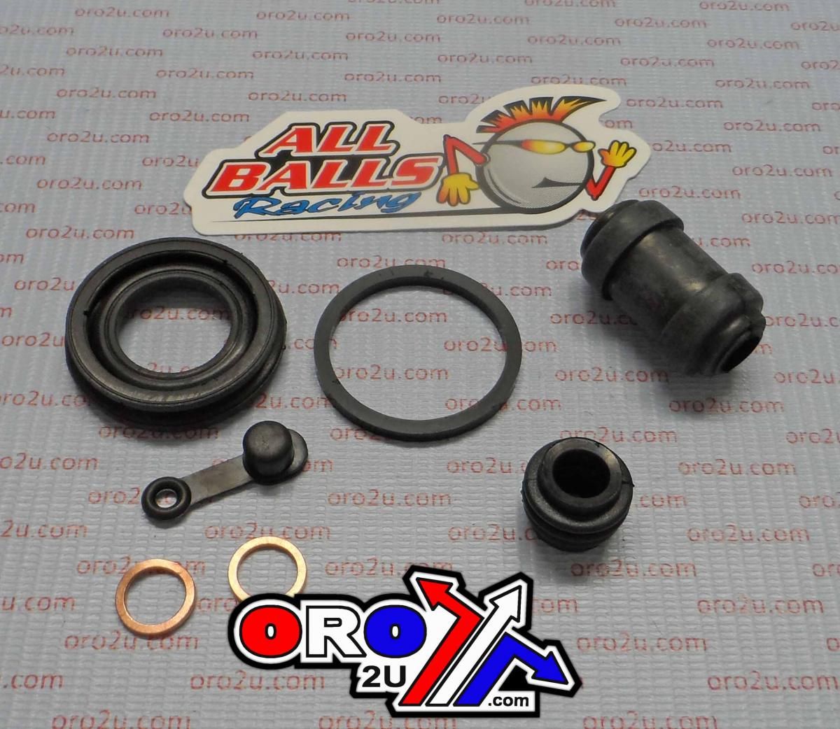 BRAKE CALIPER REBUILD KIT ALLBALLS, ALLBALLS 18-3018 HON TRX500 5-14/680 05-22 FRONT - Image 2