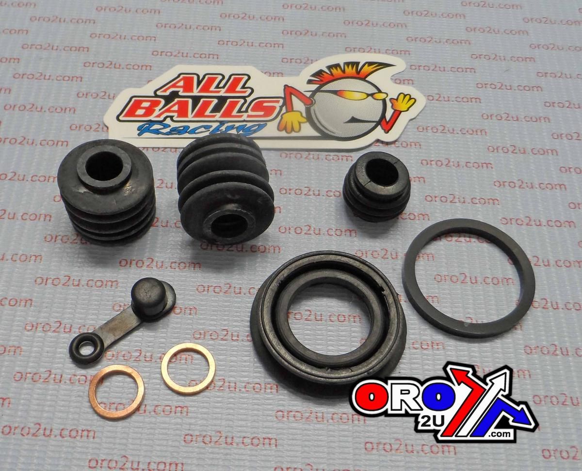 BRAKE CALIPER REBUILD KIT ALLBALLS, ALLBALLS 18-3051 HON PIONEER/TRX420-680 03-22 REAR - Image 2