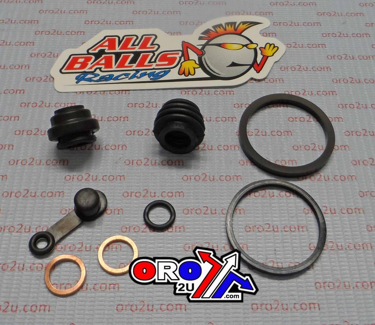 BRAKE CALIPER REBUILD KIT ALLBALLS, ALLBALLS 18-3052 HON TRX450/700 04-14 REAR