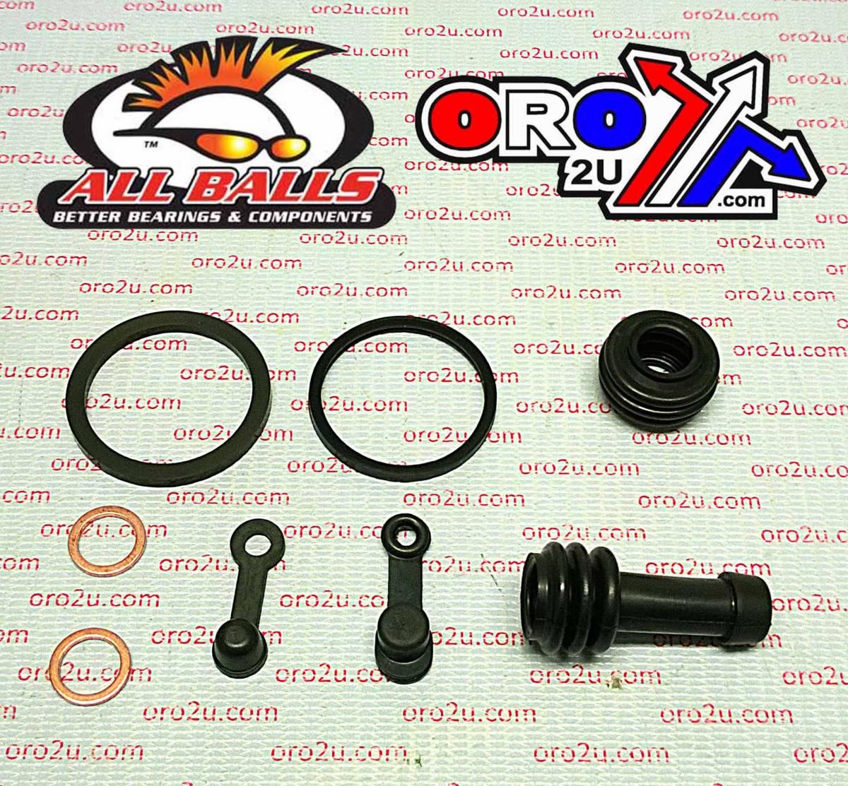 BRAKE CALIPER REBUILD KIT ALLBALLS, ALLBALLS 18-3185 POLARIS ATV 00-22 FRONT AND REAR - Image 2