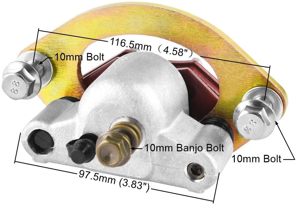 BRAKE CALIPER LH FRONT, 1911150, 1911301 POLARIS - Image 5