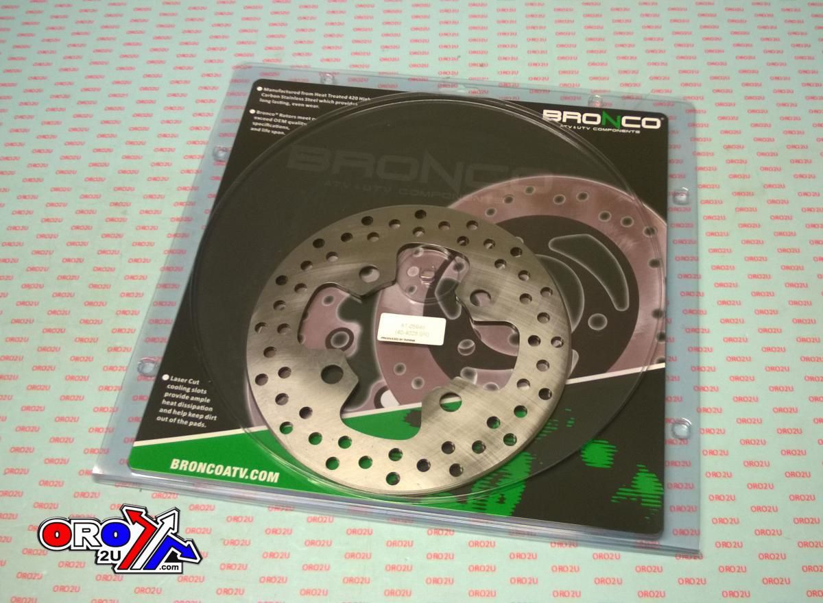 DISC BRAKE ROTOR REAR KAWASAKI UTV, BRONCO AT-05946, MD6399D, 41080-0661