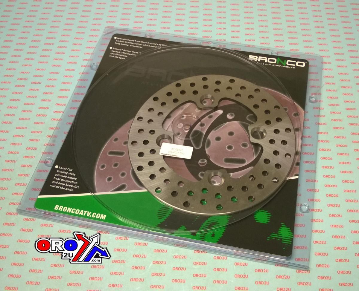 DISC BRAKE ROTOR REAR POLARIS, BRONCO AT-05940 MD6374D 5254272