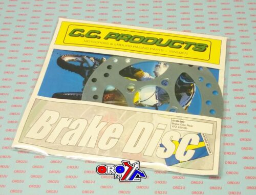 DISC BRAKE REAR YFM700 YFZ450, CROSS-CENTER PRODUCT 5100-303, YAMAHA YFZ450 06-