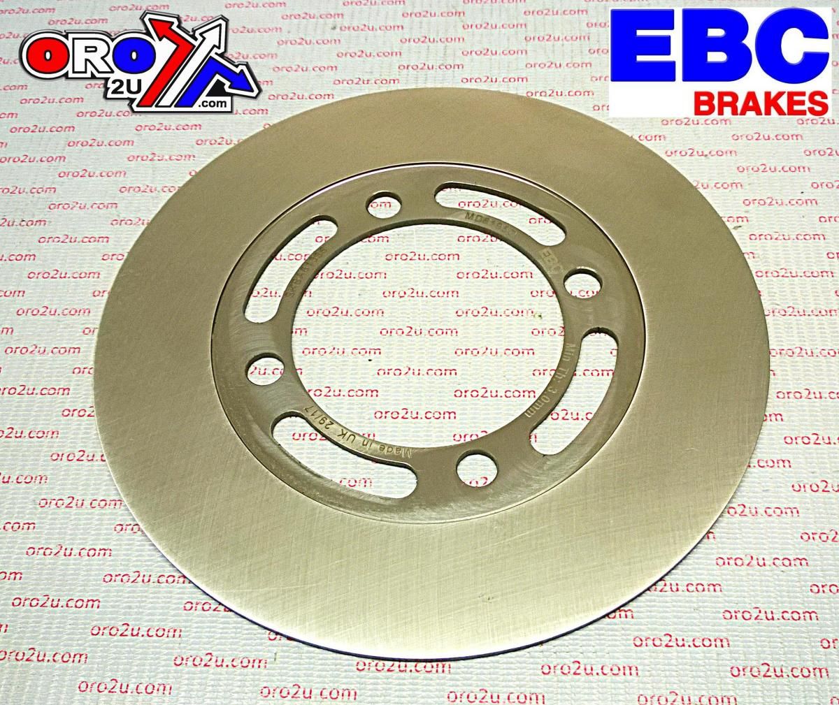 DISC BRAKE FRONT 02-10 LT-A400, EBC MD6195D, 59211-38F20 ATV - Image 2