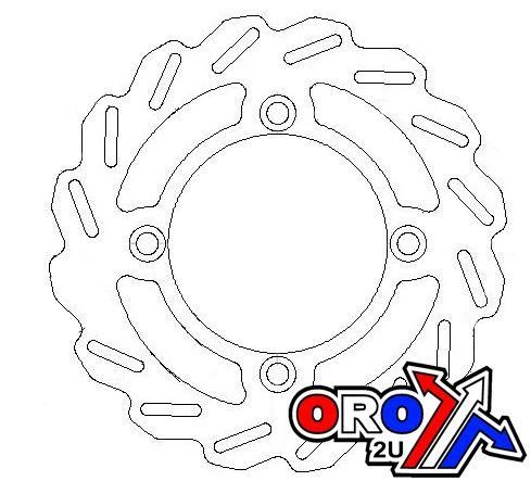 DISC BRAKE FRONT 7-10 LT-A450X, BRONCO AT-05786W K4108-01513