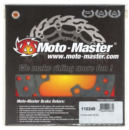 DISC BRAKE FRONT TRX ID 58.0mm, MOTO MASTER 110249 V-HONDA