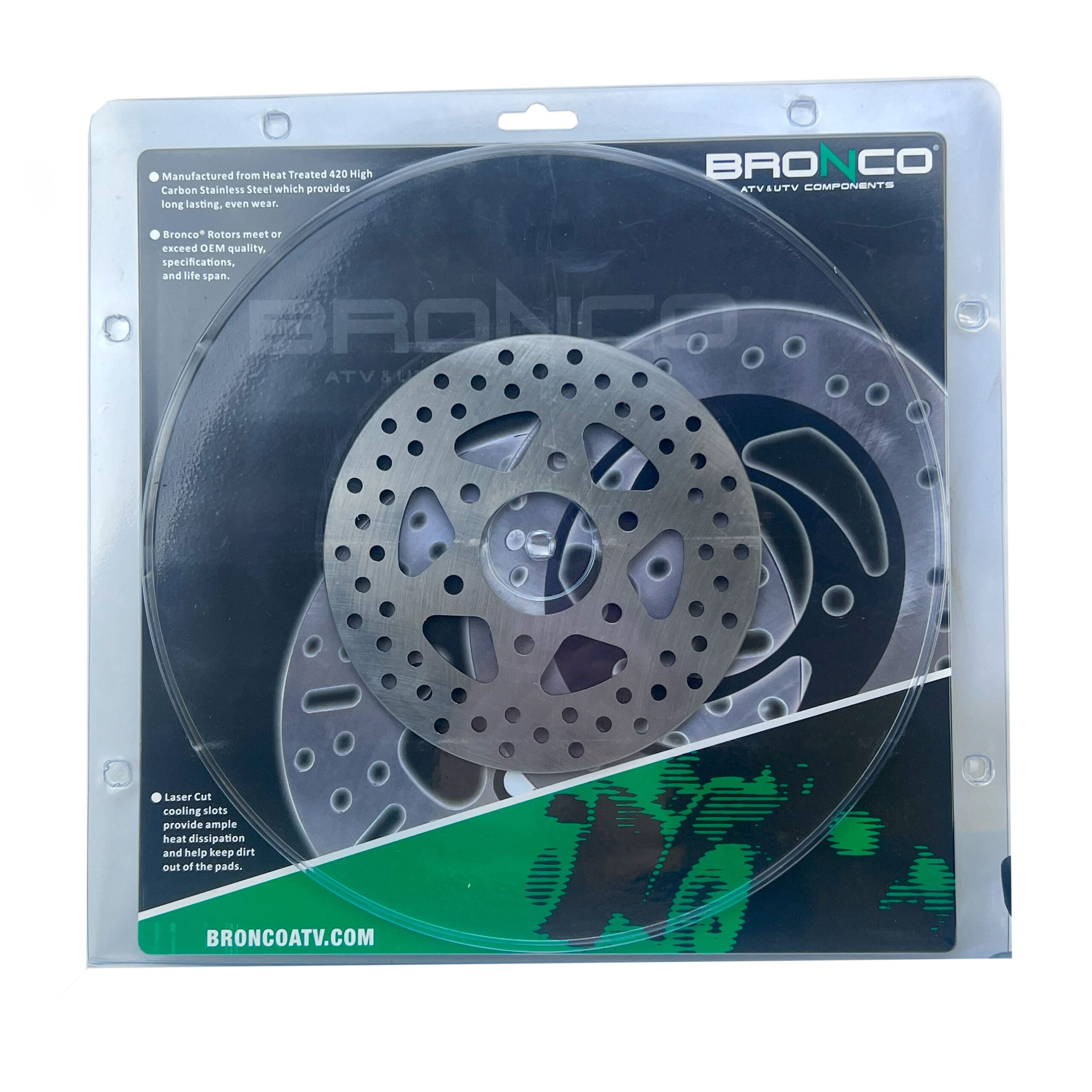 DISC BRAKE REAR YXR700 09-13, BRONCO AT-05997 5B4-F5711-00-00, MD6333D - Image 2