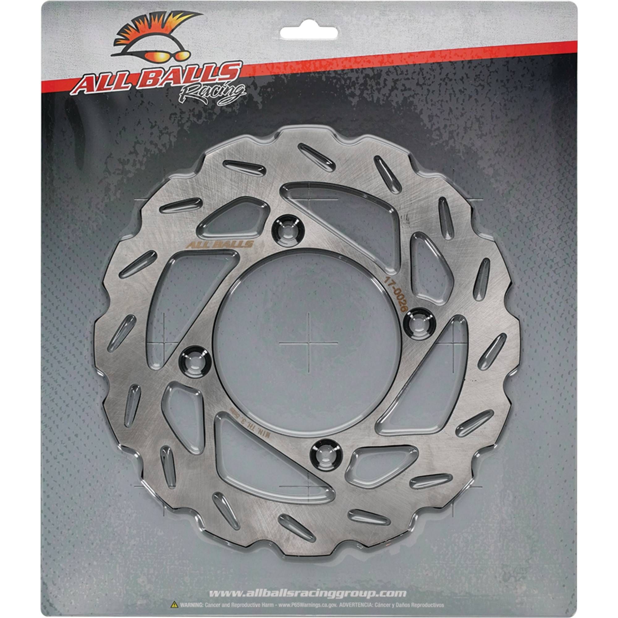 DISC BRAKE FRONT YFM700F, ALLBALLS 18-0026 AT-05996 GRIZZLY, MDS606, MD6291D