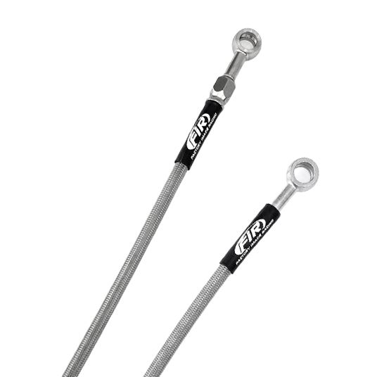 HOSE REAR BRAKE SILVER/ BLK YFZ350 BANSHEE 1990-2006 - Image 2