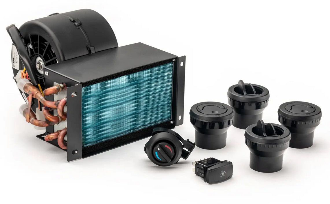 JOHN DEERE GATOR IN DASH CAB HEATER MATRIX BLOWER, SUPER ATV HTR-JD-835M-ID - Image 2