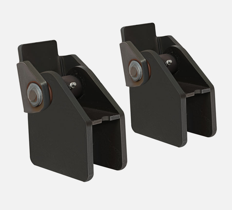 50mm HEAVY DUTY WELD ON HINGES (SET OF 2) GREASEABLE - Image 3