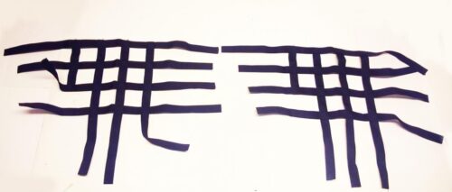 NETS SET YFM700R YAMAHA ATV, BLACK, 120607617, 130050503BK