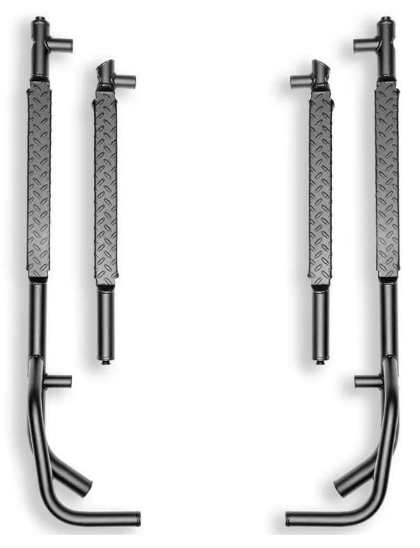 Polaris Ranger 1000 Crew H/D Nerf Bars, SUPER ATV, NB-P-RAN1K4-00 - Image 2