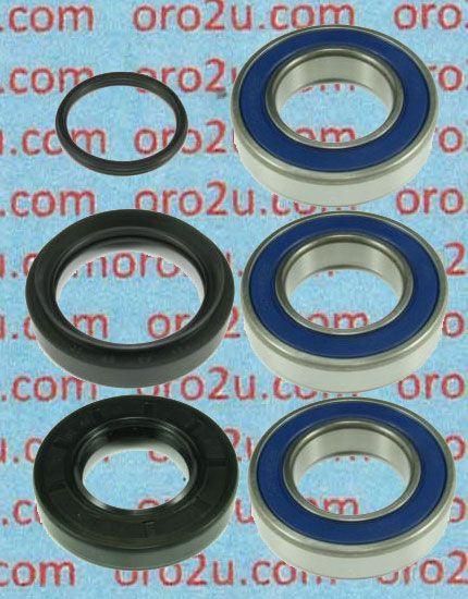 WHEEL BEARING KIT REAR 97-21 HONDA TRX250, ALLBALLS 25-1034 ATV - Image 2