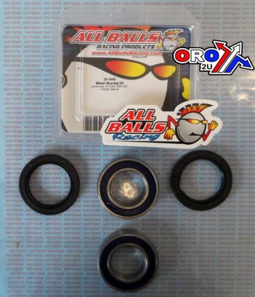 WHEEL BEARING KIT REAR 86-87 HON ATC200X, ALLBALLS 25-1445 ATV
