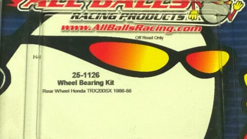 WHEEL BEARING KIT REAR 86-88 HON TRX200SX, ALLBALLS 25-1126 ATV