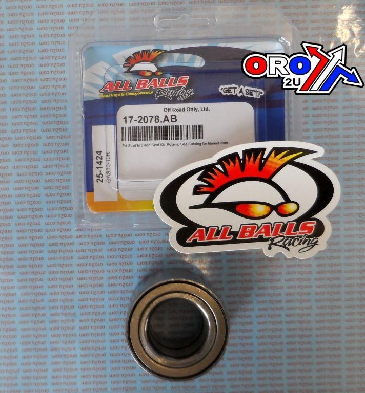 WHEEL BEARING KIT FRONT & REAR 01-22 KUBOTA/POLARIS, ALLBALLS 25-1424 ATV - Image 3