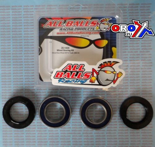 WHEEL BEARING KIT REAR 01-22 ADLEY/A-CAT/CAN/KAW/KYM/POL, ALLBALLS 25-1396 ATV