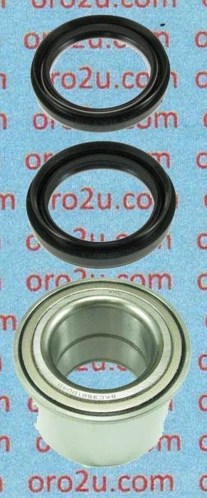 WHEEL BEARING KIT REAR 07-22 SUZ LTA-450-750 KING QUAD, ALLBALLS 25-1537 ATV