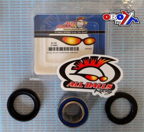 WHEEL BEARING KIT FRONT 99-01 CAN-AM TRAXTER 500, ALLBALLS 25-1509 ATV