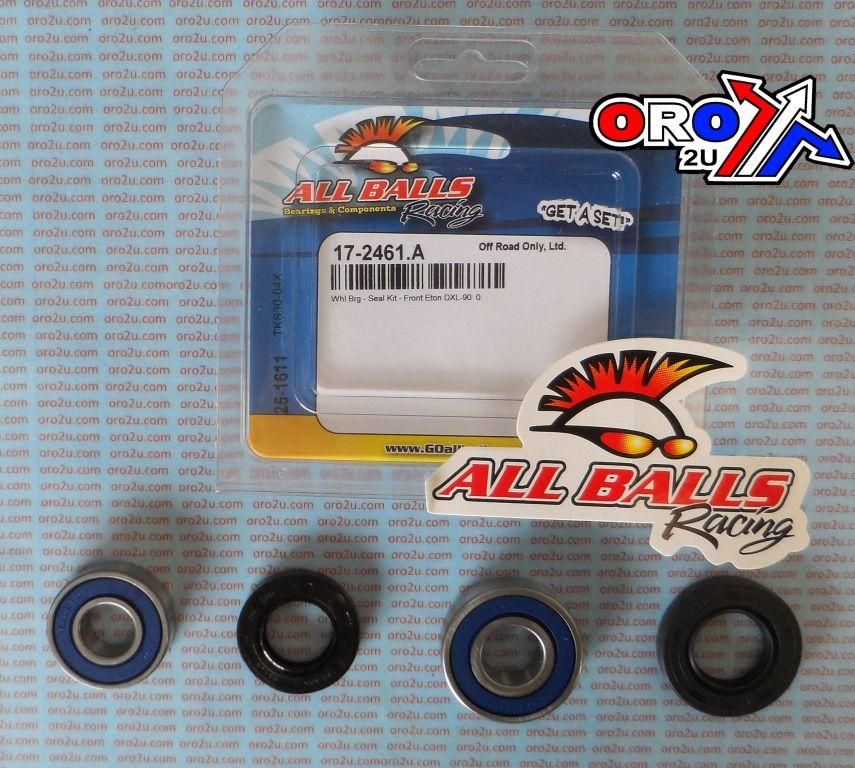 WHEEL BEARING KIT FRONT ETON DXL-90, ALLBALLS 25-1611 ATV - Image 4