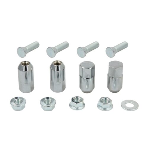 WHEEL NUTS & STUDS SET-4, ALLBALLS 85-1127, 7518378, 7547237, Polaris Ranger 4×4 800 EFI MIDSIZE 13, Wheel Stud and Nut Kit Front Polaris ACE 570 15-16, ACE 570 E