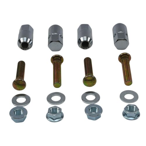 WHEEL NUTS & STUDS SET-4, ALLBALLS 85-1130, 7517871, 7542459, Polaris Ranger 4×4 700 09, Ranger 4×4 800 EFI 10-13, Ranger 4×4 800 EFI CREW 10-12, Ranger XP 800 12