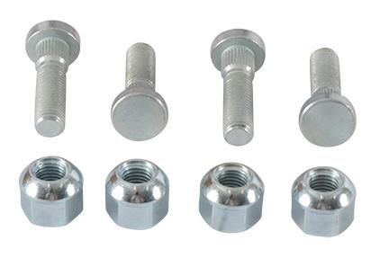 Wheel Stud and Nut Kit, ALLBALLS 85-1047