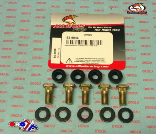 Wheel Stud and Nut Kit, ALLBALLS 85-1058