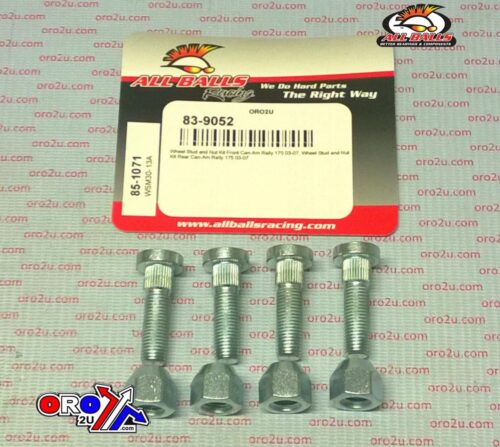 Wheel Stud and Nut Kit, ALLBALLS 85-1071