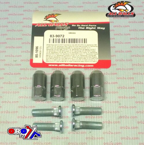 Wheel Stud and Nut Kit, ALLBALLS 85-1096