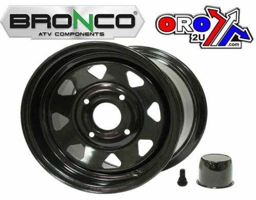 RIM STEEL WHEEL.12×7, 4/110, BRONCO AC-06344BK OFFSET 2+5