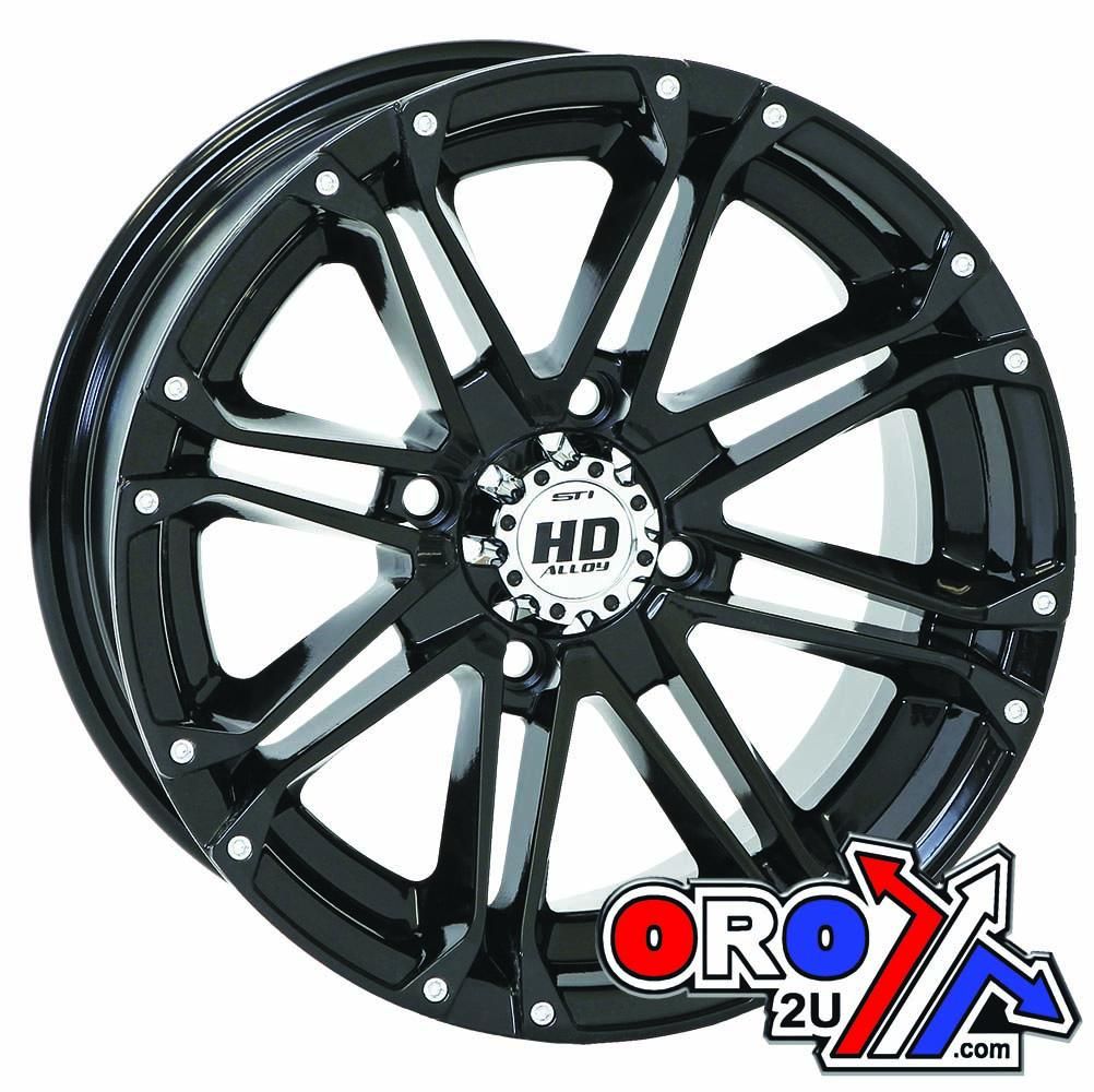 RIM ALU STI 12x7 4/110 BLACK, 12HD311 WHEEL OFFSET 2+5 - Image 3