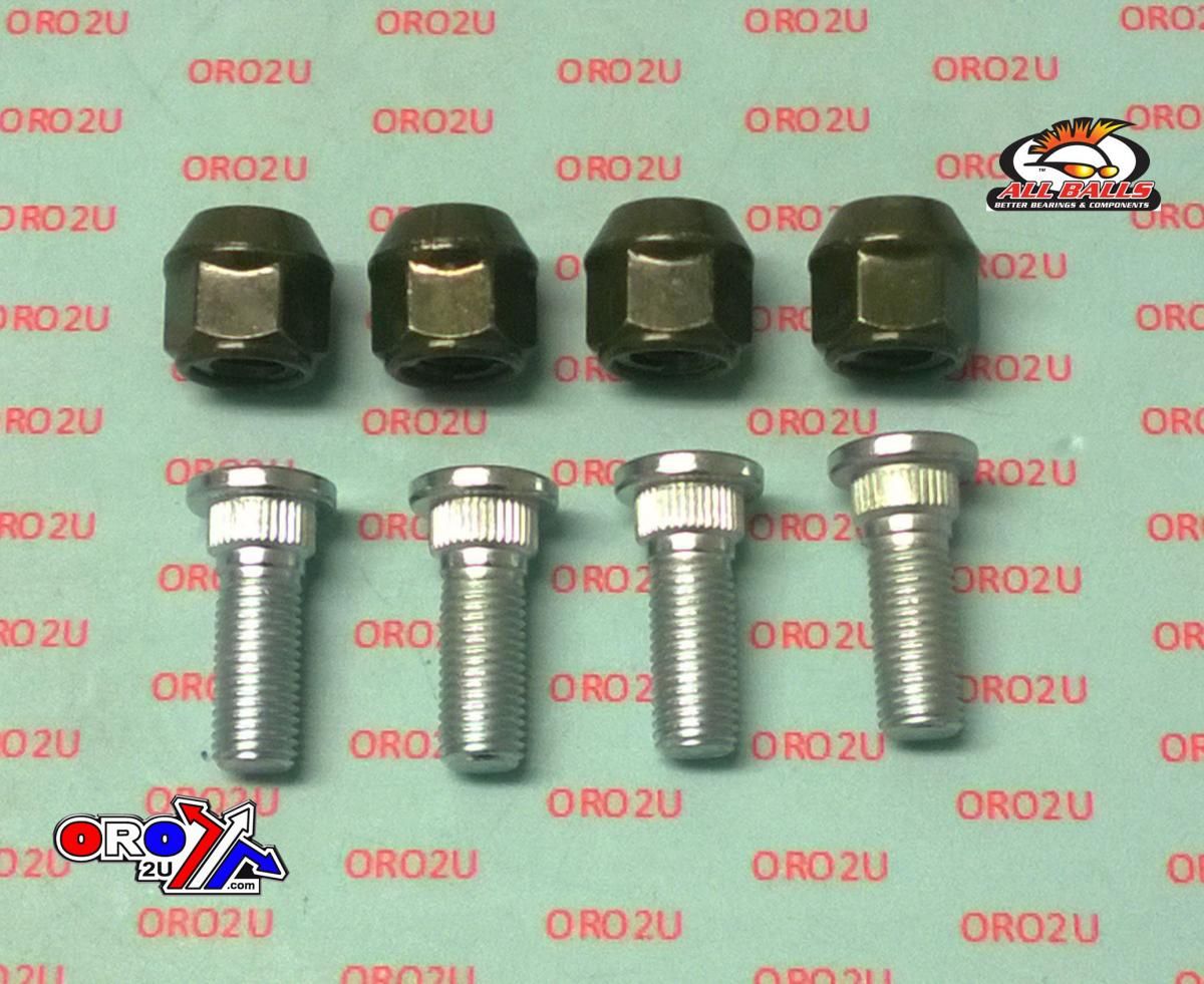Wheel Stud and Nut Kit, ALLBALLS 85-1005 - Image 3