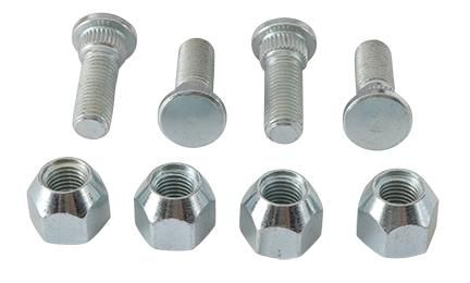 Wheel Stud and Nut Kit, ALLBALLS 85-1007